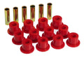 Prothane 72-81 International Scout II Spring & Shackle Bushings - Red
