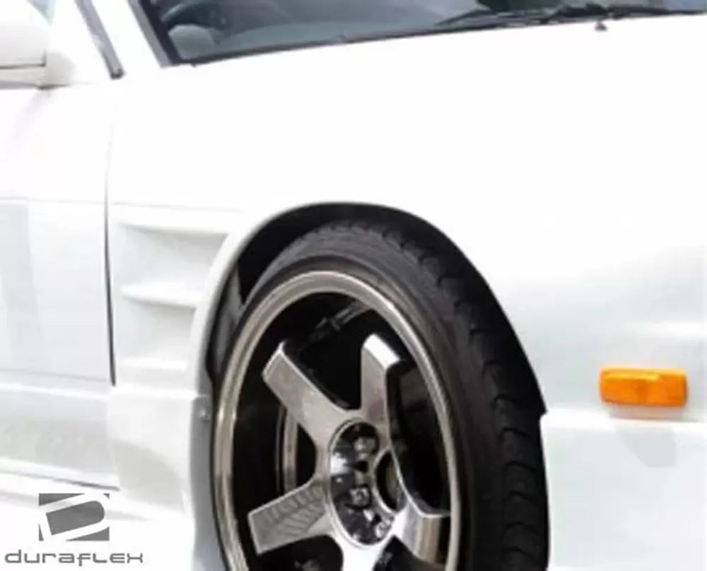 Duraflex D-1 Fender Compatible With 1989-1994 Nissan S13 Silvia - 2 Piece