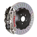 Brembo 01-04 Murcielago (L147) Front GTR BBK 6 Piston Billet405x34 2pc Rotor Drilled- Nickel Plated 1N1.9508AR