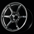 Advan RG-4 17x8.0 / +48 Offset / 5x100 / 63mm Bore / Racing Hyper Black and Ring YA47G48DHBR