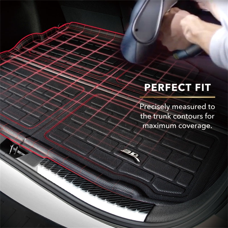 3D MAXpider 2016-2020 Lexus RX/RX Hybrid Kagu Cargo Liner - Black M1LX0531309
