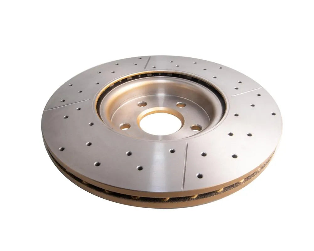 DBA Street Series Drilled & Slotted Rotor - Front Ford Focus ST 2013-2018