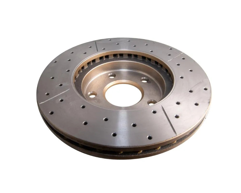 DBA Street Series Drilled & Slotted Rotor - Front Infiniti M45 2003-2004