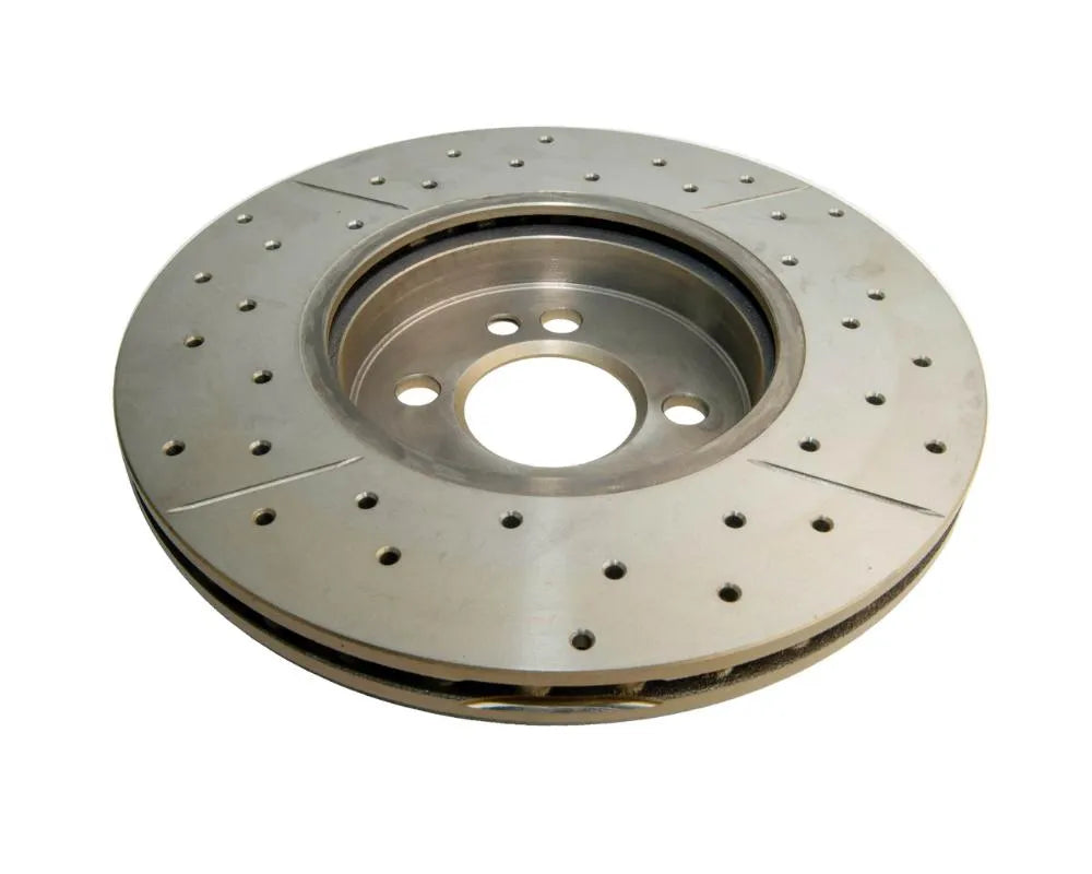 DBA Street Series Drilled & Slotted Rotor - Front Mini Cooper S 2007-2016