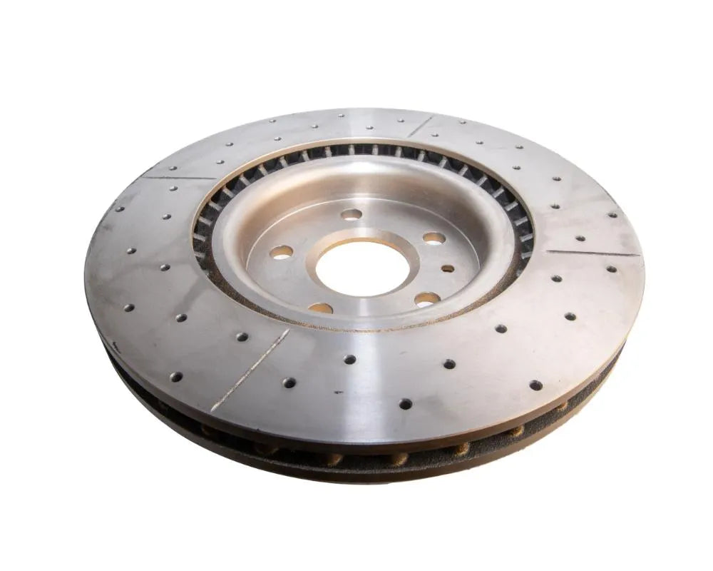 DBA Street Series Drilled & Slotted Rotor - Front Chevrolet Camaro SS V8 2010-2015