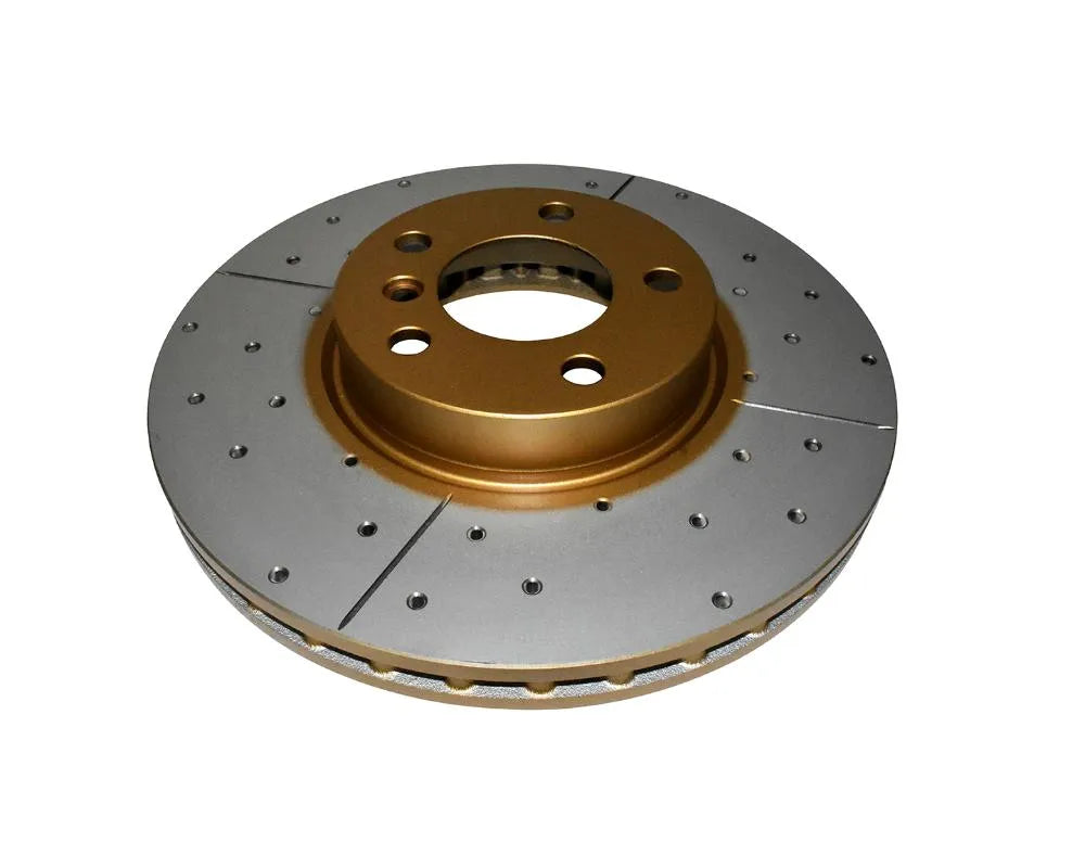 DBA Street Series Drilled & Slotted Rotor - Front BMW X5 xDrive30i 2007-2010