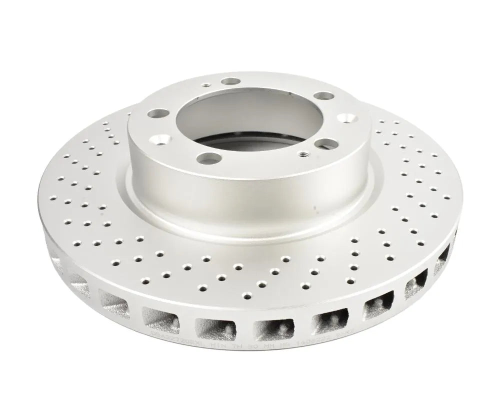 DBA Front Left Street Series En-Shield OE Drilled Rotor Porsche 911 Carrera 4 1994-1995