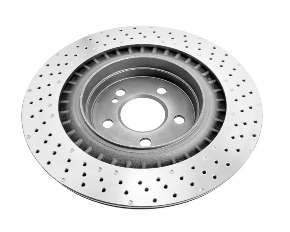 DBA 4000 Series Drilled Rotor - Rear Mercedes-Benz C63 AMG 2008
