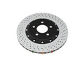 DBA 5000 Series Drilled & Slotted Ring - Front Audi A8 2016-2018