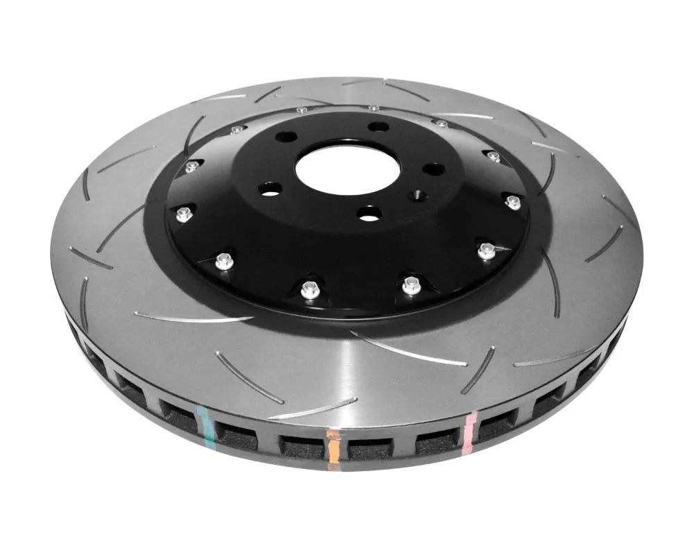 DBA 5000 Series Slotted Rotor w/ Black Hat - Front Audi S6 2007-2011