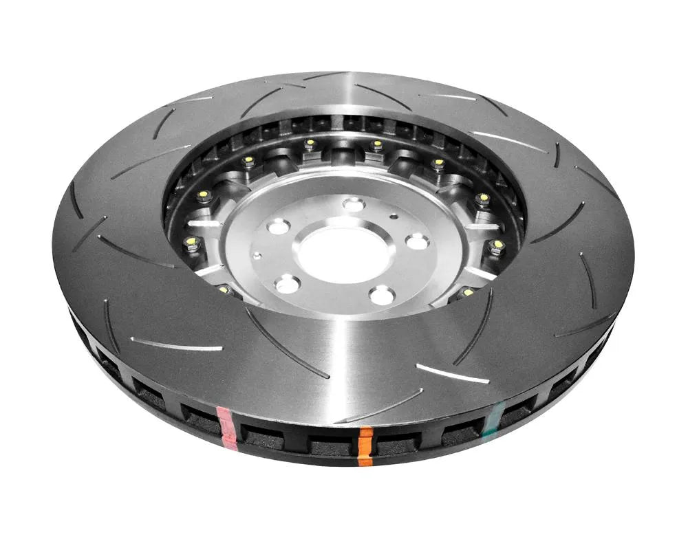 DBA 5000 Series Slotted Rotor w/ Silver Hat - Front Audi S6 2007-2011