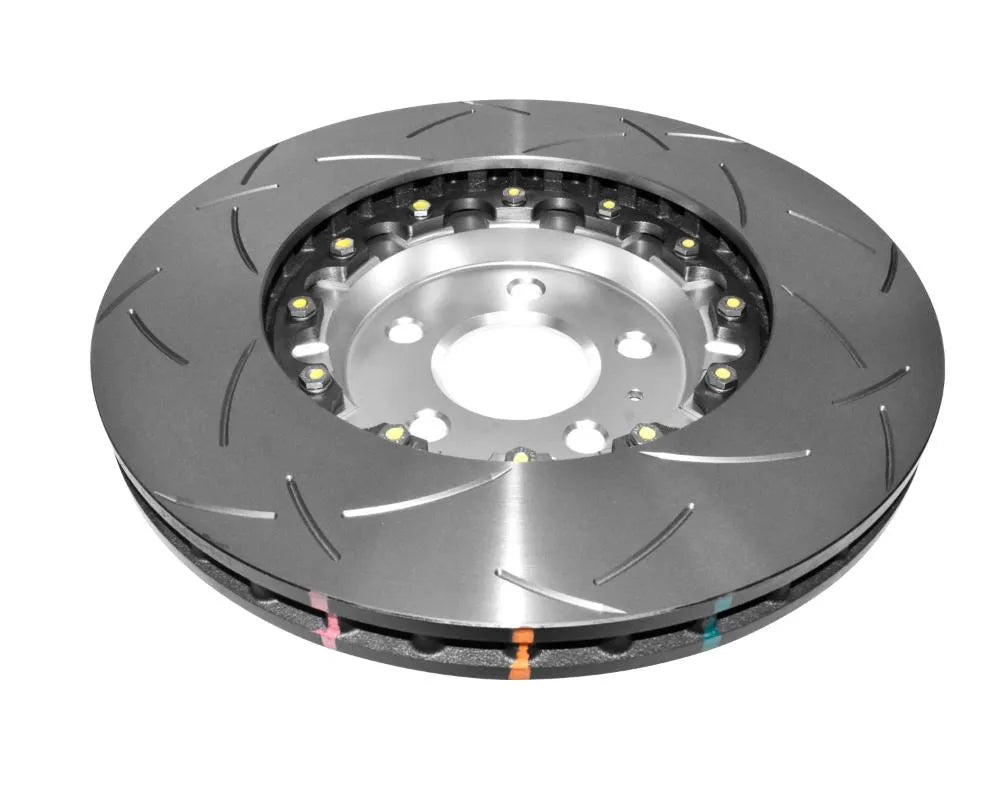 DBA 5000 Series Slotted Rotor w/ Silver Hat - Front Audi A6 Quattro 2014-2020