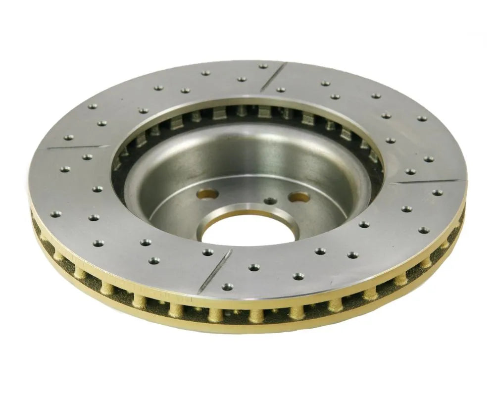 DBA Street Series Drilled & Slotted Rotor - Front Subaru Impreza 1993-2001