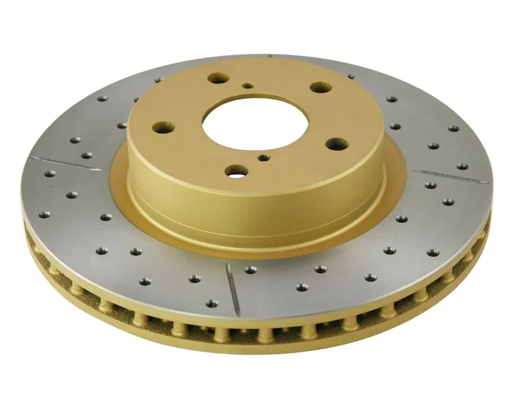 DBA Street Series Drilled & Slotted Rotor - Front Subaru Impreza 1993-2001