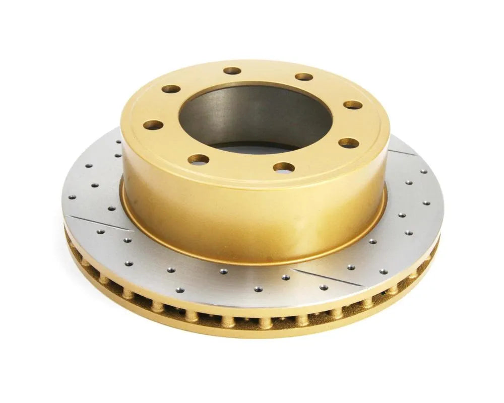 DBA Street Series Drilled & Slotted Rotor - Front Ford F53 1999-2021