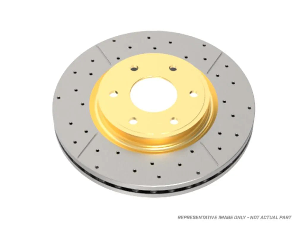 DBA Street Series Drilled & Slotted Rotor - Front Hyundai Santa Fe 2000-2006