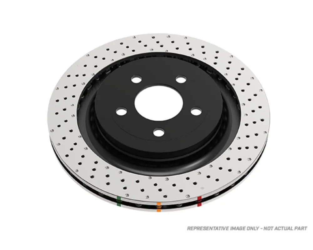 DBA 4000 Series Cross Drilled Rotor - Front Mercedes-Benz CLK55 AMG W203 2003-2004