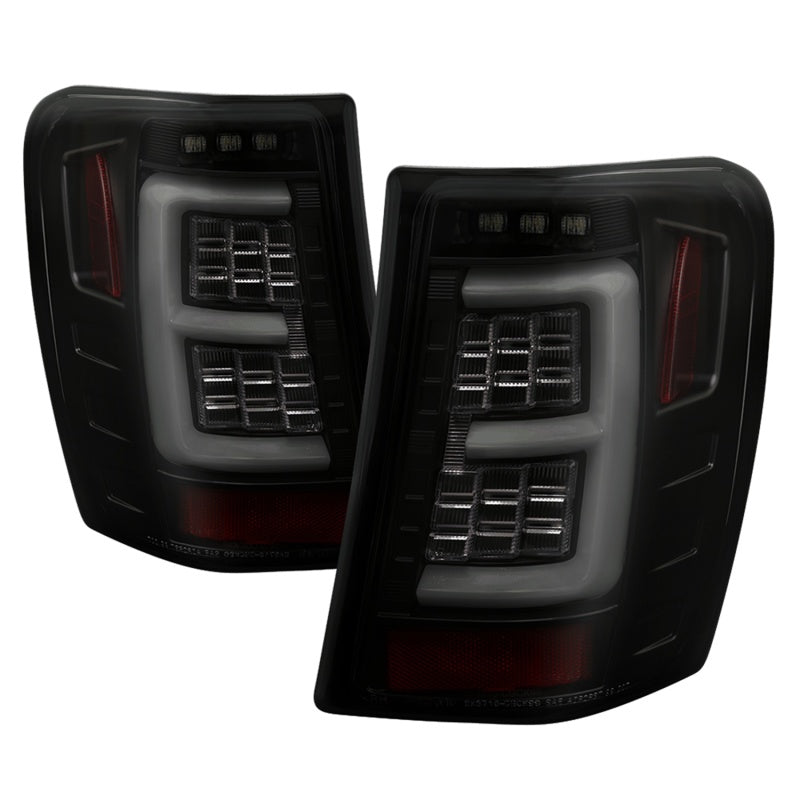 Spyder 99-04 Jeep Grand Cherokee - Light Bar Led Tail Lights - Black Smoke - ALT-YD-JGC99V3-BSM 5086150