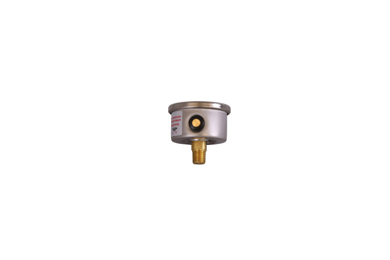 Aeromotive 0-15 psi Fuel Pressure Gauge