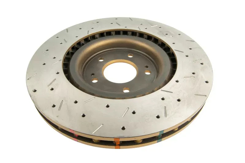 DBA Front Drilled & Slotted 4000 XS HD Series Rotor Mitsubishi EVO X 2008+