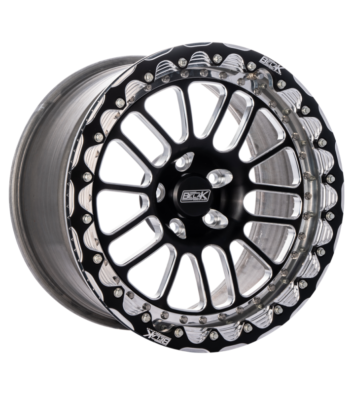 Belak Wheels Belak 15x8 / 5in BS / 5x114.3 BP / High Pad / Series 2 Wheel - Single Beadlock 15085114S25BS-SBL