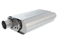 Borla CrateMuffler Stock SBF 289/ 302/ FE BB 2.5 inch Offset/Offset 14in x 4.35in x 9in Oval Muffler 400828