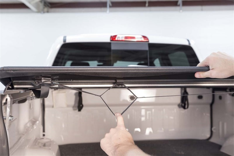 Access Limited 17-19 Titan XD 8ft Bed (Clamps On w/ or w/o Utili-Track) Roll-Up Cover 23239