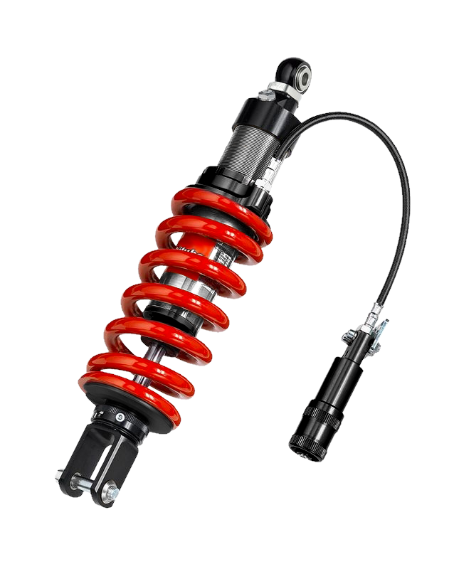 Bitubo Suspension Bitubo XZE3 Monoshocks Adjustable: Hydraulic Spring Preload, Rebound, Length, Red Spring Y0157XZE31