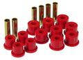 Prothane 88-98 GM 2WD | 4WD Rear Spring & Shackle Bushings - Red