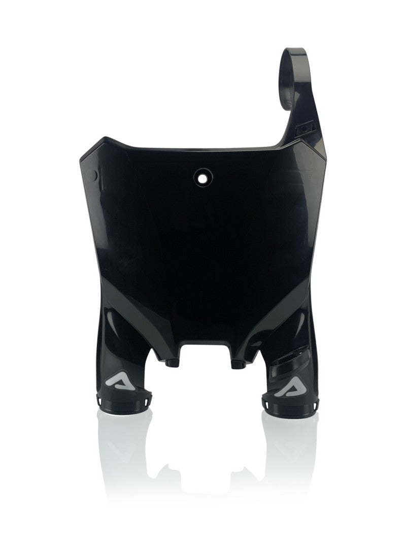 Acerbis 21+ Honda CRF250R/250RX/ CRF450R/RX/ CRF450R-S Front Number Plate- Raptor 2 - Black 2981820001