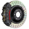 Brembo 25+ BMW X3 30/BMW X3 M50 xDrive Fr GT-S BBK 6 Pist Cast 405x34 2pc Rotor Drilled- Blk HA 1N1.9552AS