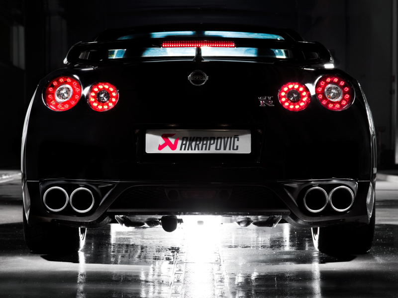 Akrapovic 08-17 Nissan GT-R Evolution Line Cat Back (Titanium) (Req. Tips) ME-NI/T/1