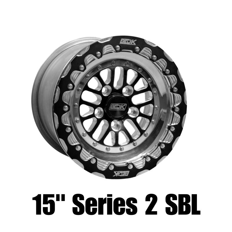 Belak Wheels Belak 15x9 / 6in BS / 5x112 BP / High Pad / Series 2 Wheel - Single Beadlock 15095112S26BS-SBL