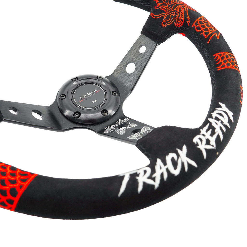 Track Ready Suede Steering Wheel Hub Adapter for 83-04 Mustang / 89-92 Ranger US
