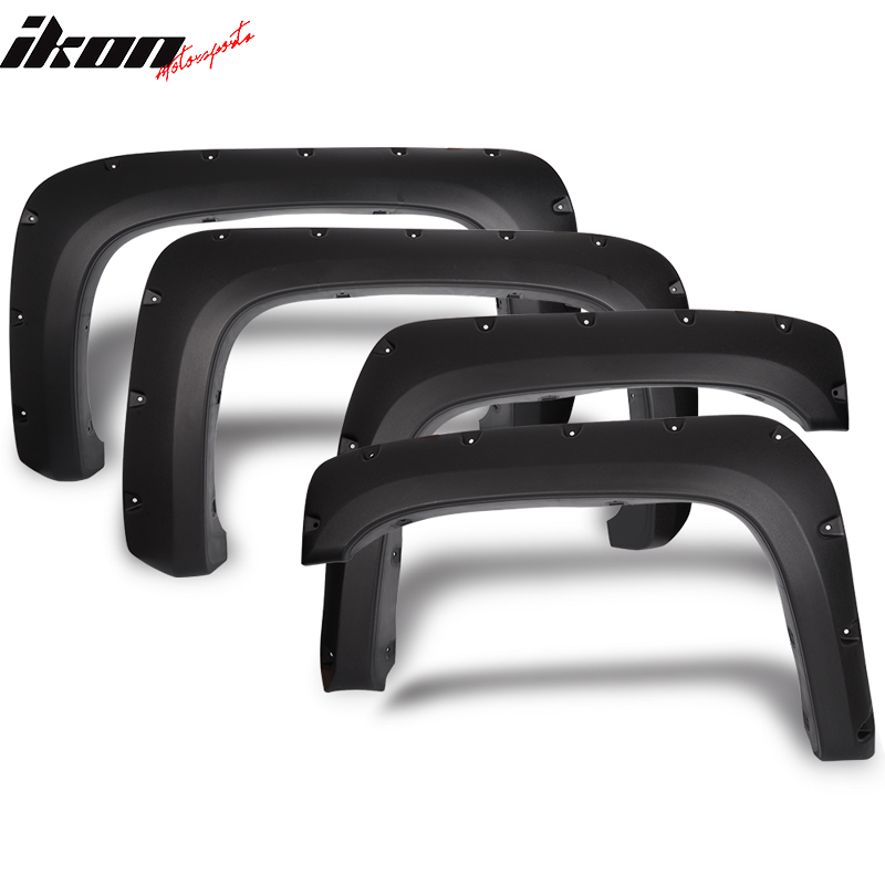 2007-2014 Chevy Silverado 1500 2500HD 3500HD 6.5 8Ft Bed Fender Flares