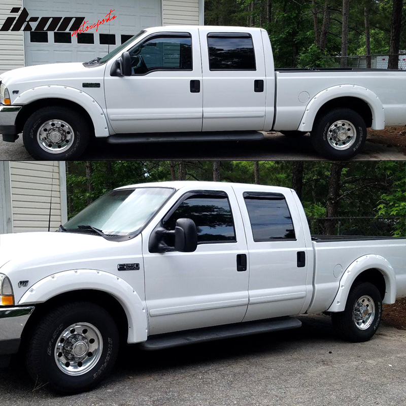 1999-2007 Ford F-250 F-350 Super Duty Pocket Rivet Fender Flares PP