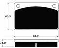 Porterfield Brake Pads for 1981 VOLVO 240 Series w/Diesel Eng