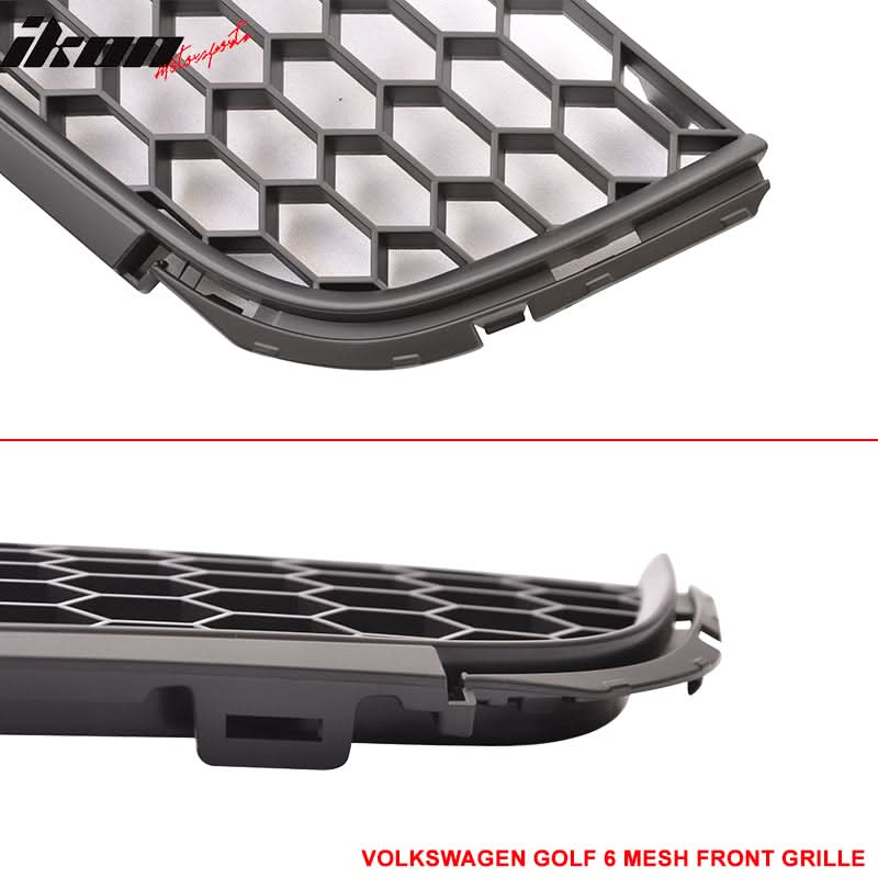 2010-2014 Volkswagen Golf MK6 Honeycomb GTI Chrome Trim Grille