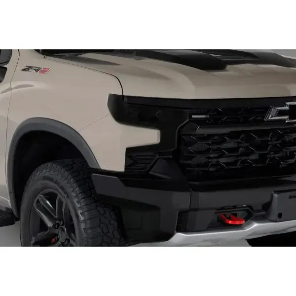 GT Styling Headlight Cover 2 Pcs Chevrolet Silverado 1500 2022-2024 GT5991