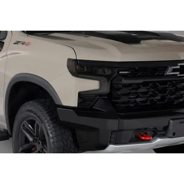 GT Styling Headlight Cover 2 Pcs Chevrolet Silverado 1500 2022-2024 GT5991