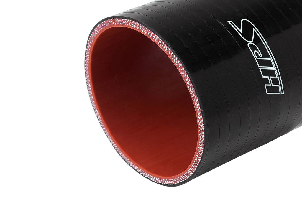 HPS Performance Products HPS 2-3/4" (70mm) Silicone Straight Coupler Hose, High Temperature 4-ply Reinforced