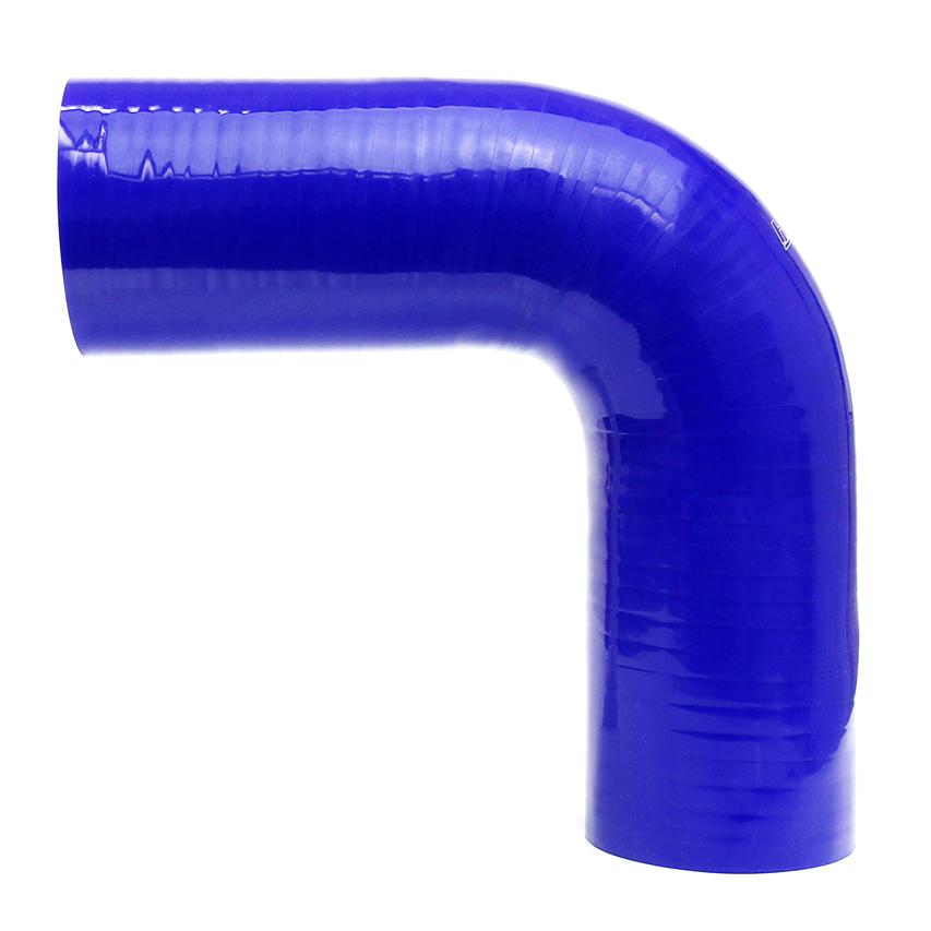HPS Performance Products HPS 2-1/8" ID, Silicone 90 Degree Elbow Coupler Hose, High Temp 4-ply Reinforced