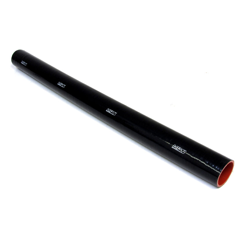 HPS 2-3/4" ID, 3 Feet Length, Silicone Straight Coupler Coolant Tube Hose, High Temp 4-ply Reinforced, Black, 70mm ID