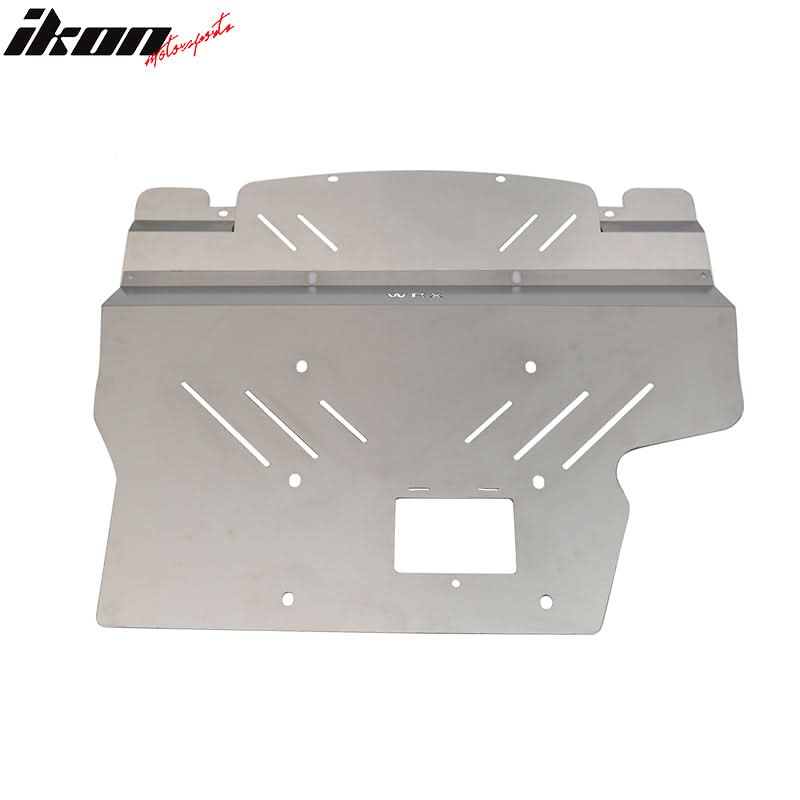 2015-2017 Subaru WRX Silver Splash Shield Skid Plate Aluminum