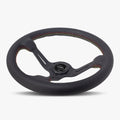 The Le Mans | Black Leather | Black Spoke | Euro Stitch