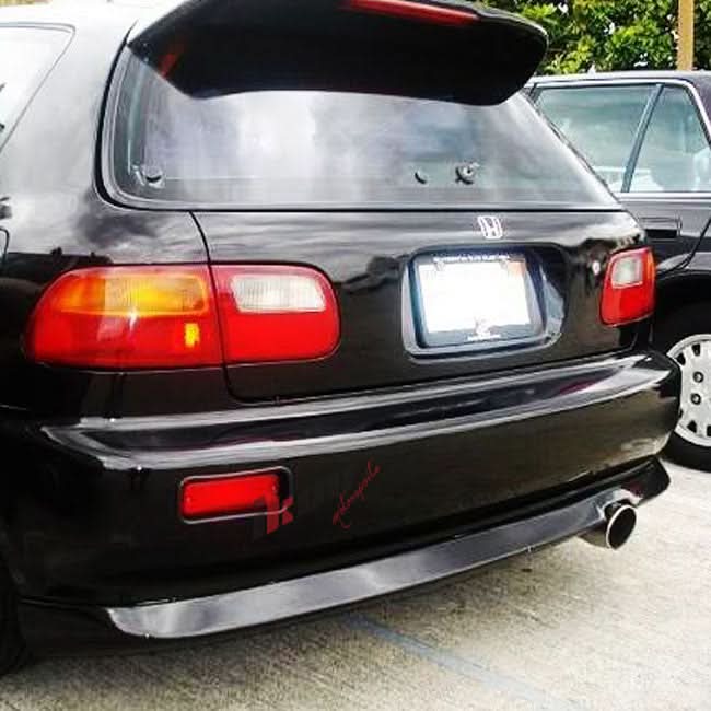 JDM EDM Rear Bumper Diffuser Light Brake Lamp Red Lens Acuraintegra