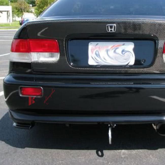 JDM EDM Rear Bumper Diffuser Light Brake Lamp Red Lens Acuraintegra