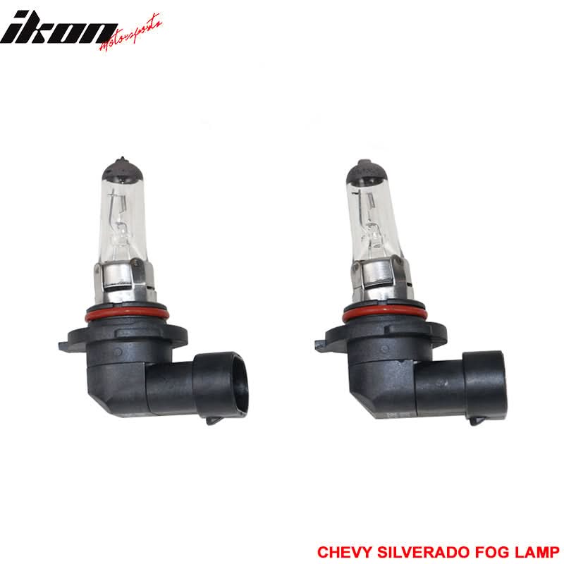 2003-2006Â Chevy Silverado Fog Lights Wiring Kit Bulb H10 12V 42W ABS