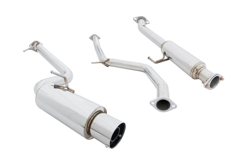 Megan Racing Cat-Back Exhaust for Scion TC 2011+ - Blue Titanium Tip