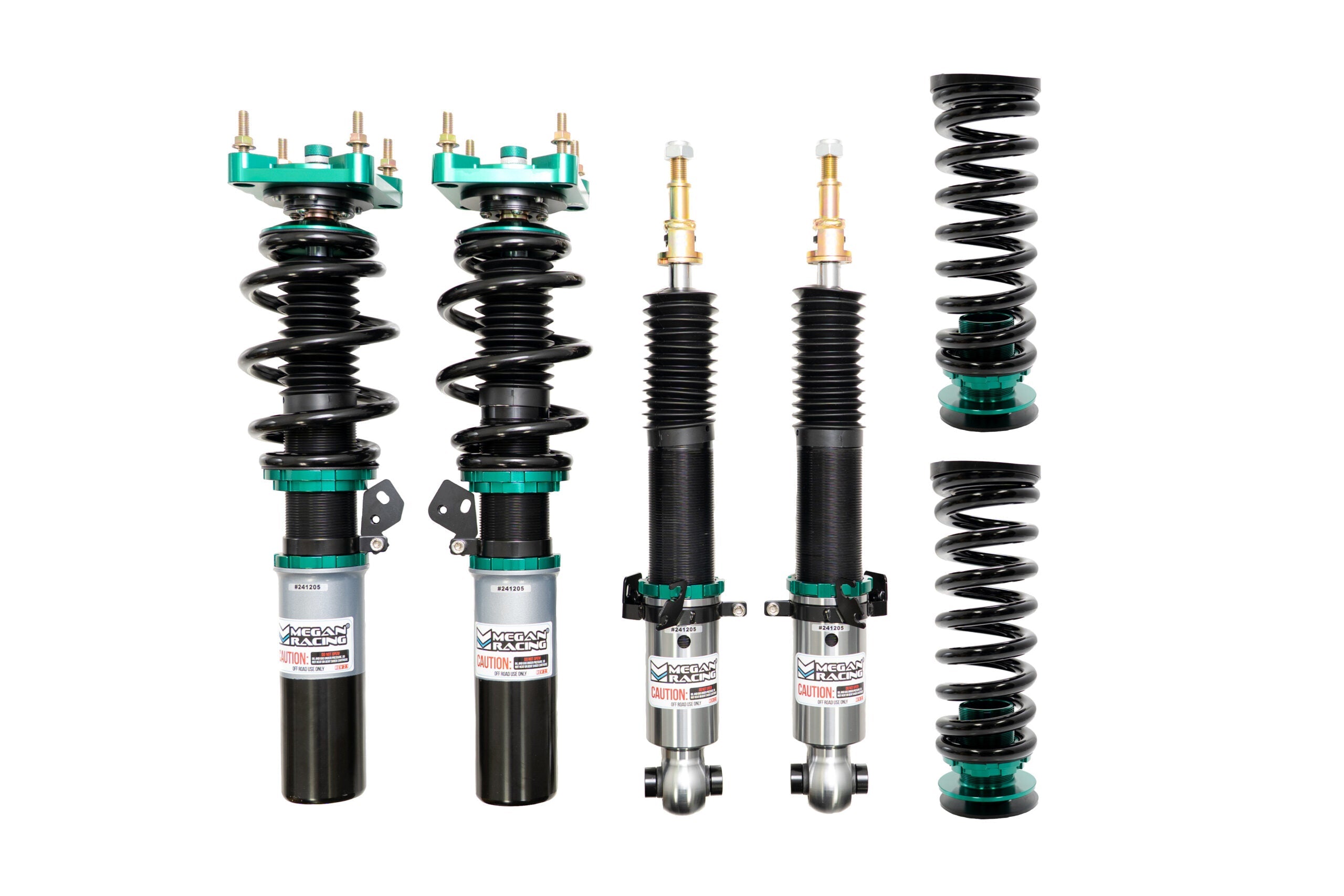 Megan Racing - Coil Over Dampers for BMW M2 G87 2023+ AWD Monotube Damping 32 level damper force adjustment